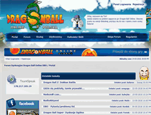 Tablet Screenshot of dbmmo.net